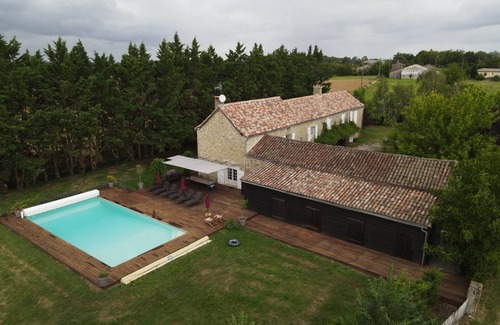 Caylus Casa | Encantadora casa con piscina climatizada muy grande en Caylus