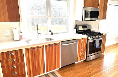 Kittery Casa | Charming Kittery Cape with Bonus Room & Hot Tub