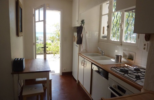 Golfe Juan Casa | casita encantadora con vista al mar