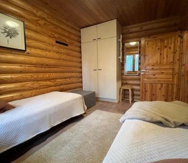 Yllasjarvi Chalet De Esquí | Charming Log Chalet, Ylläs, Wifi, 400m to restaurants