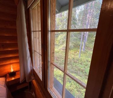 Yllasjarvi Chalet De Esquí | Charming Log Chalet, Ylläs, Wifi, 400m to restaurants