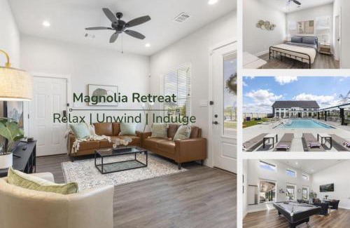 Magnolia Casa | Charming Magnolia Retreat Clubhouse and Gym Access