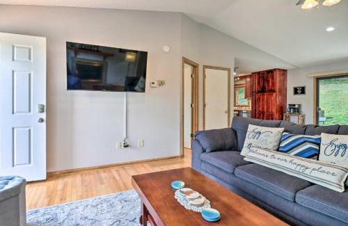 Mills River Casa | Charming Mills River Home with Porch and Yard!
