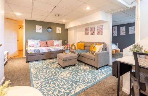 Terre Haute Apartamento | Charming Modern Farmhouse Retreat