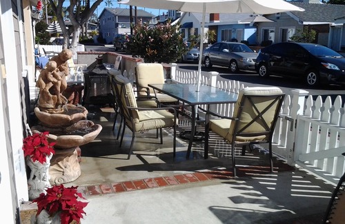 West Newport Cabaña | Encanto Newport Beach Cottage muy cerca de la playa