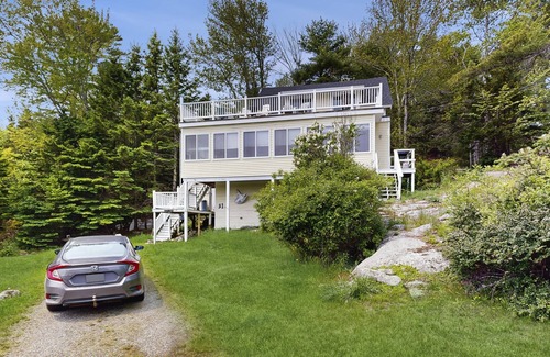 Five Islands Casa | Charming Oceanfront House with Deck, Cozy Loft, and Direct Beach Access