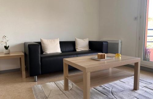 Blagnac Apartamento | Charming one bedroom apartment, - pres des commerces et tram FIBRE wifi, Airbus MEET super location