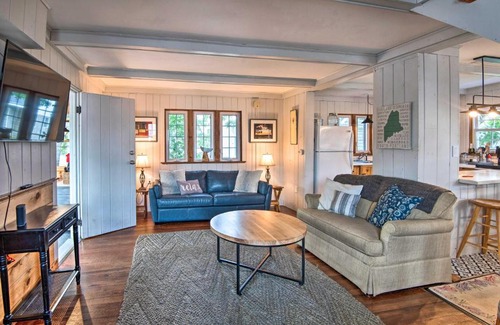 Pine Point Casa | Charming Pine Point Cottage - 2 Blocks to Ocean!