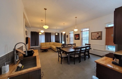 Bingham Casa | Charming renovated Bank building direct access for ATV/ snowmobiles