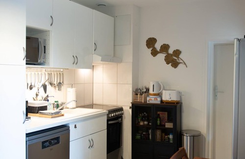 Les Andelys Apartamento | Apartamento-Firma-Baño con ducha-Vista al Jardín