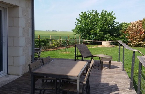 Houssay Cabaña | Encantadora casa rural con chimenea, jardín y juegos infantiles entre Vendôme y Lavardin