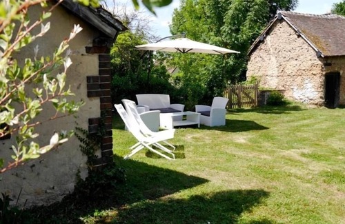 Dampierre-sur-Avre Cabaña | Casa rural acogedora con jardín, terraza, chimenea y bicicletas en Dampierre-sur-Avre