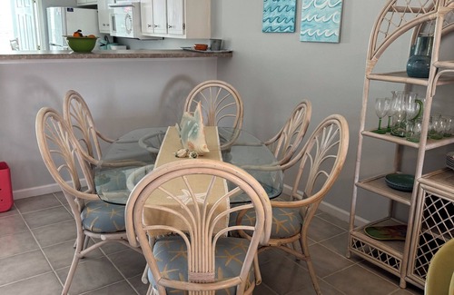 Bel Air Casa | Charming retreat across from Beach access 18 and steps to local attractions.