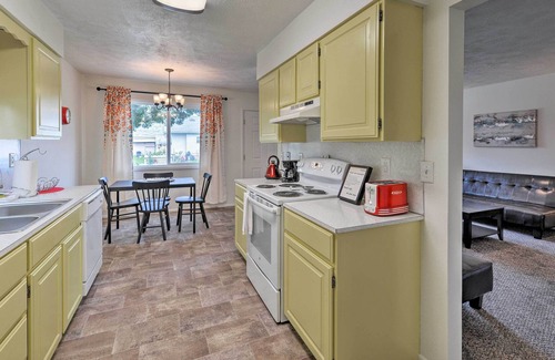 Rigby Apartamento | ¡NUEVO! Apt w / Patio actualizado - Mins to Lake & Downtown