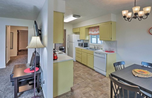 Rigby Apartamento | ¡NUEVO! Apt w / Patio actualizado - Mins to Lake & Downtown