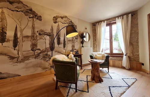Pierrepont Cama Y Desayuno | Encantadora habitación con baño privado y sala de estar