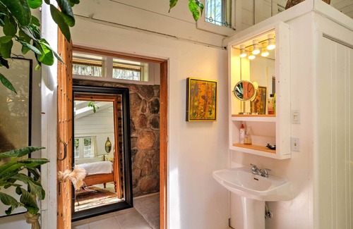 Tesuque Cabina | Privado y encantador Santa Fe Studio Cabin w / Patio!