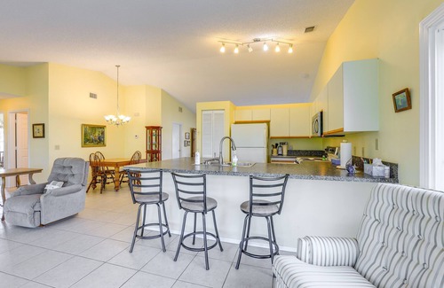 Port Saint Lucie Casa | Charming St Lucie River Retreat w/ Pool & Dock!