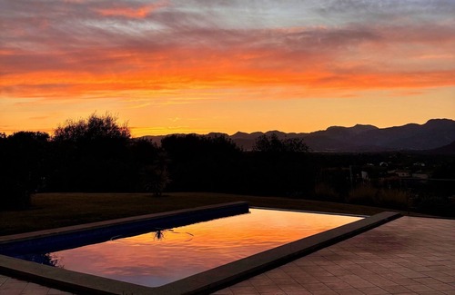 Mallorca Cabaña | Encantadora casa rural de piedra en zona tranquila y vistas impresionantes. Wifi