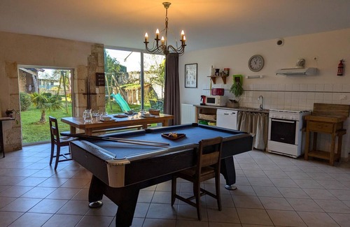 Villefagnan Cabaña | Alquiler encantador: Casa rural con jardín privado en Villefagnan, ideal para familias y mascotas