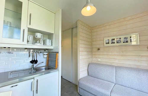 Les Menuires Apartamento | Acogedor estudio para 2 personas, a pie de pistas, Les Ménuires