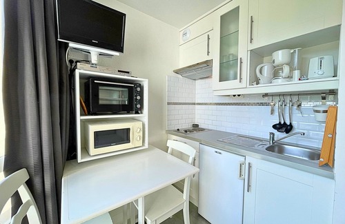 Les Menuires Apartamento | Acogedor estudio para 2 personas, a pie de pistas, Les Ménuires