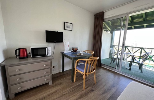 Cambo-les-Bains Apartamento | Estudio en el centro de Cambo, cerca de termas, terraza, parking, mascotas permitidas