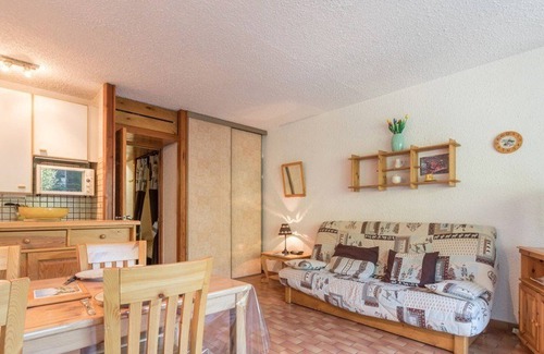 Saint-Chaffrey Apartamento | Estudio con balcón y aparcamiento privado en Serre-Chevalier
