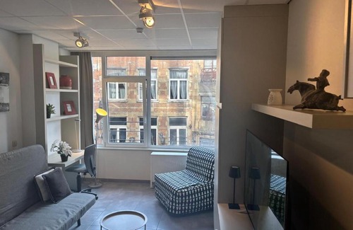 Ilot Sacre Apartamento | Charming Studio in Central Brussels - Walk Everywhere!