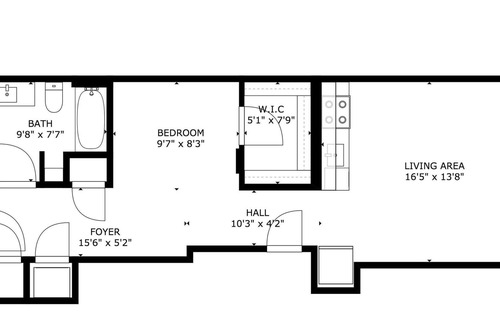 Eisenhower East Apartamento | Charming Studio in The Foundry Near Metro + Shops