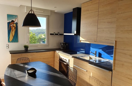Bidart Apartamento | Encantador dúplex T3 con vistas al mar y al golf