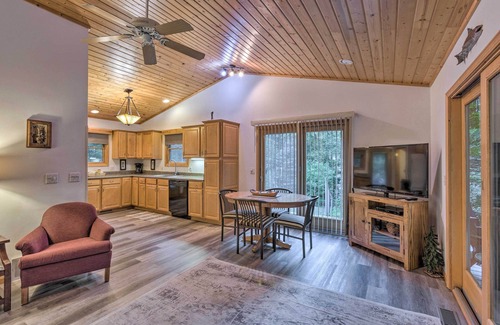 Thompsonville Casa | Charming Thompsonville Home w/ On-Site River!