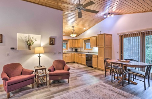 Thompsonville Casa | Charming Thompsonville Home w/ On-Site River!