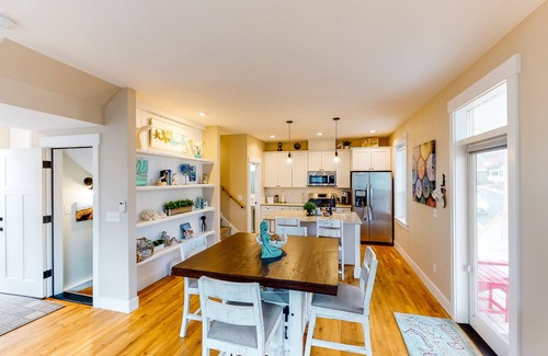 Olivia Beach Casa | Charming, three-story getaway w/ two cozy living areas - walk to the beach