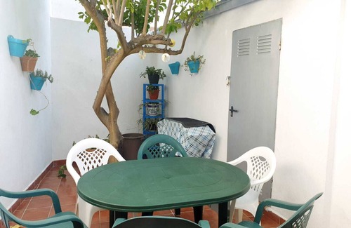 Jimera de Libar Casa | Encantadora casa de pueblo 7 personas con gran terraza y patio