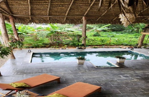 Samana Villa | Charming villa, three minute walk to the beach, pool and spa , AC, WiFi
