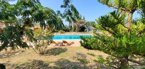 Plage d'Argeles Apartamento | Charming villa with pool, sea and mountain views