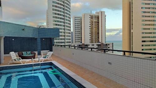 Pina Apartamento | Charmoso Apartamento - Vista Mar - Boa Viagem