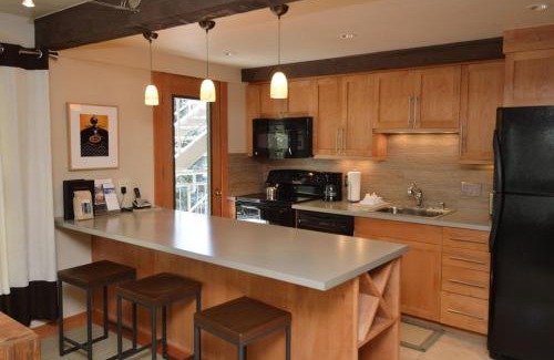 Aspen Casa | Chateau Roaring Fork Unit 3, Condo with Deck and River Views, 4 Blocks from Downtown Aspen