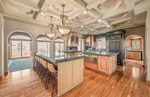 Sunnyslope Casa | 10,000+sq ft Chateau on 11 acres w/ 6 bedrooms, theater, game room + privacy