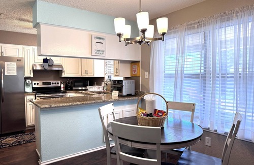 Crowley Casa | Cheerful House w/ Big Fenced Yard, Private Pool, Covered Patio& Quiet Location