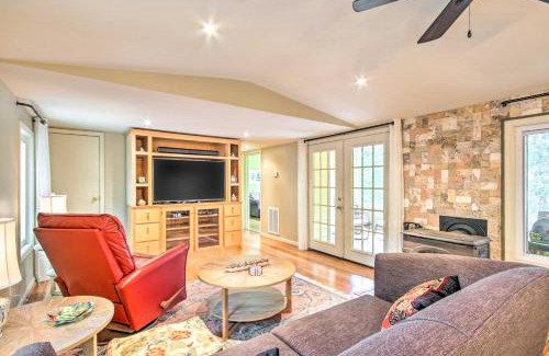 South Carolina Lakes & Blackwater Rivers Casa | Cheery Swansea Home on Calmont Pond with Dock!