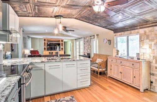 South Carolina Lakes & Blackwater Rivers Casa | Cheery Swansea Home on Calmont Pond with Dock!