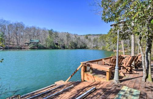 Blue Ridge Casa | Cherry Lake Lodge with Hot Tub, Fire Pit and Game Room