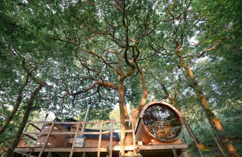 Llanelltyd Apartamento | Chestnut Tree House with Hot tub & Sauna
