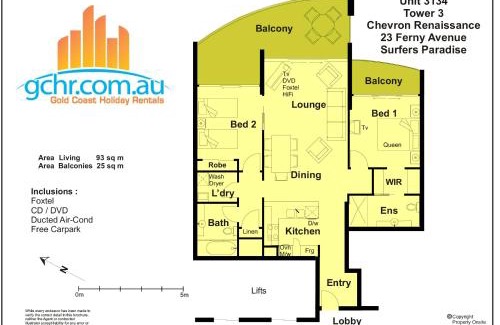 Surfers Paradise Apartamento | Chevron Renaissance - HR Surfers Paradise