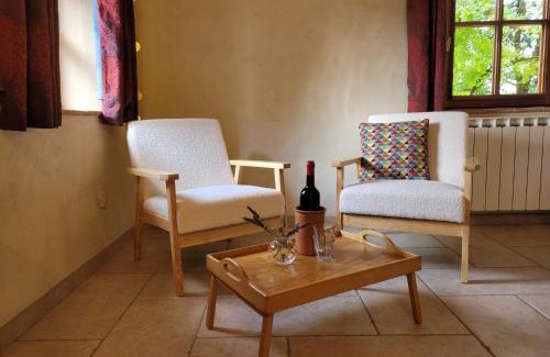 Flaugnac Cama Y Desayuno | Chez Berger, ruime 2 persoonskamer met kingsize bed