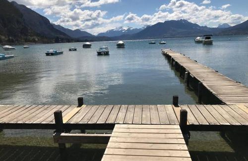 Annecy-le-Vieux Apartamento | CHEZ JACQUES - terrasse avec vue lac et montagne