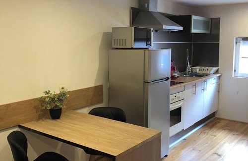 Sainte-Croix-en-Plaine Apartamento | "Chez Mathilde" Triplex amueblado turismo clasificado 2 estrellas