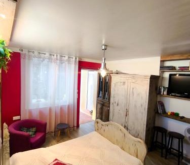 Senas Cama Y Desayuno | Chez Nine, chambre indépendante avec terrasse